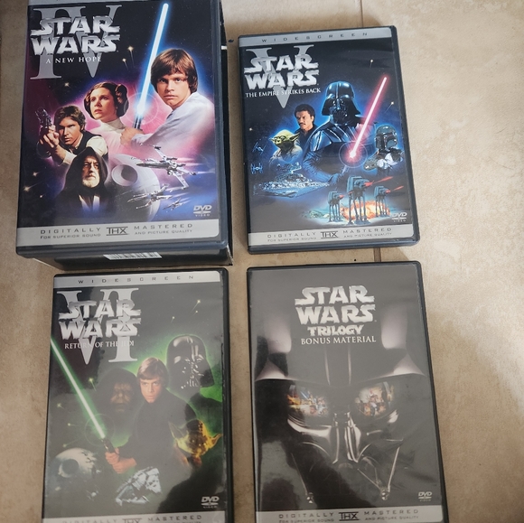 Star Wars Trilogy DVD 2004 4-Disc Set Widescreen (V) - Picture 11 of 11